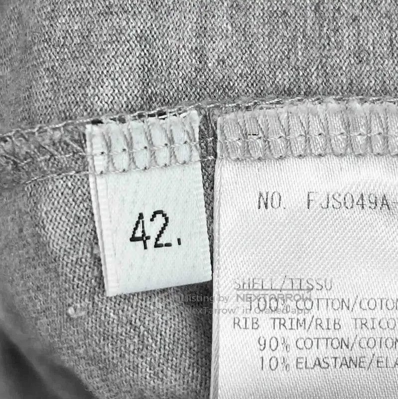 Other Thom Browne Men's Gray Cotton T-shirt . Size US M / EU 48-50 / 2 - 4 Thumbnail