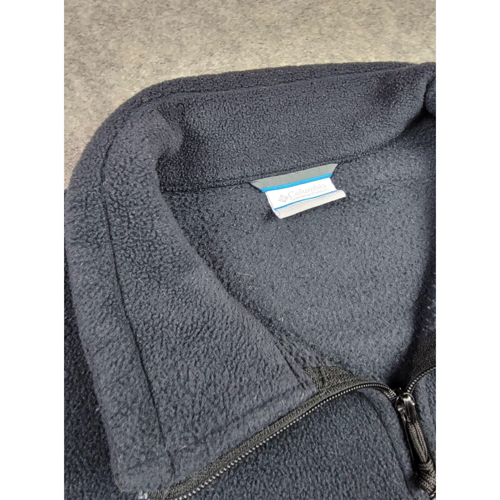 Layer 8 Columbia Jacket Mens 2XL Black Full Zip Fleece Outdoor Hiking Warm XXL Layer Size US XXL / EU 58 / 5 - 5 Thumbnail
