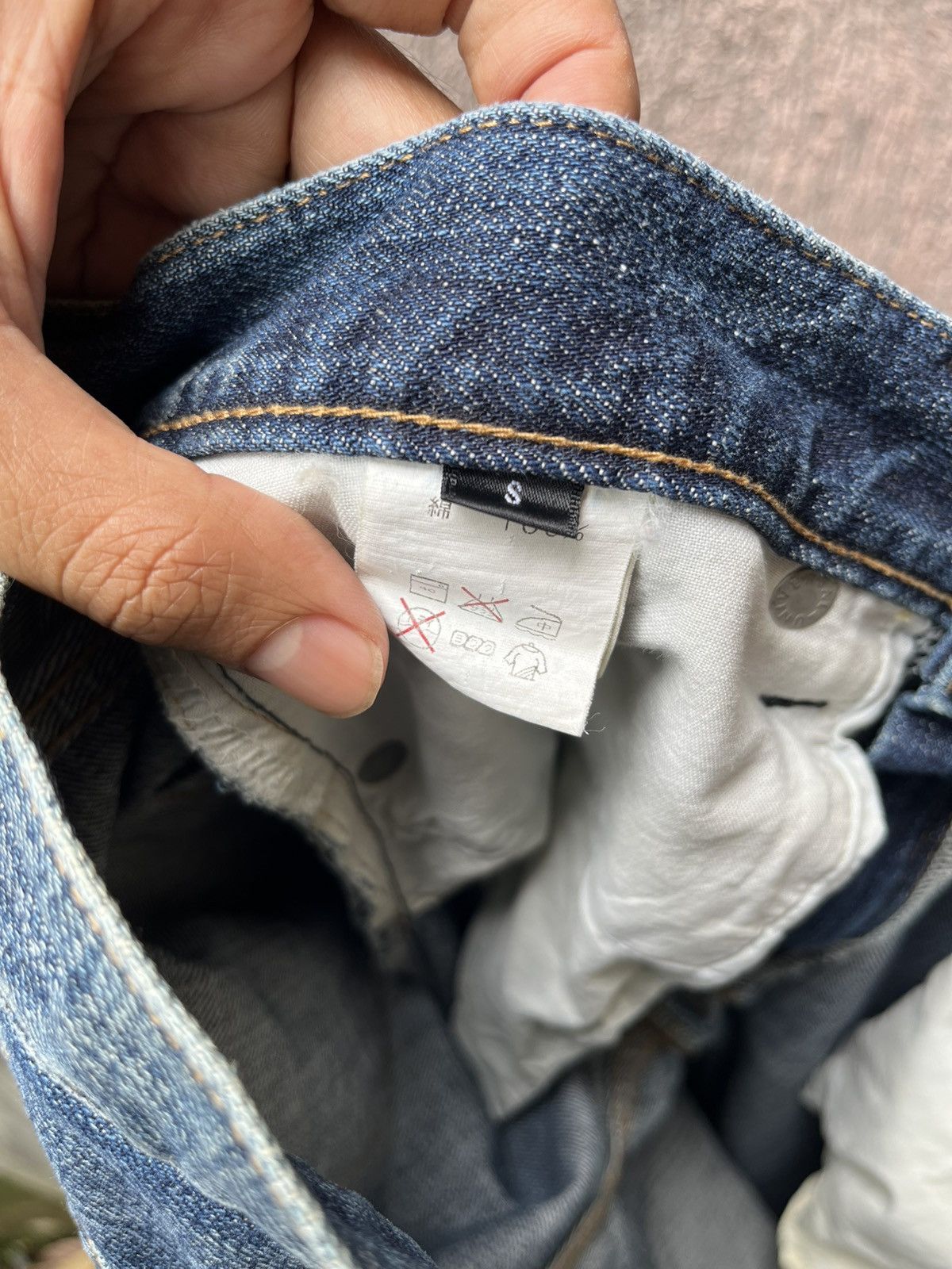 FDMTL FDMTL fundamental Japan Denim Size US 31 - 17 Thumbnail