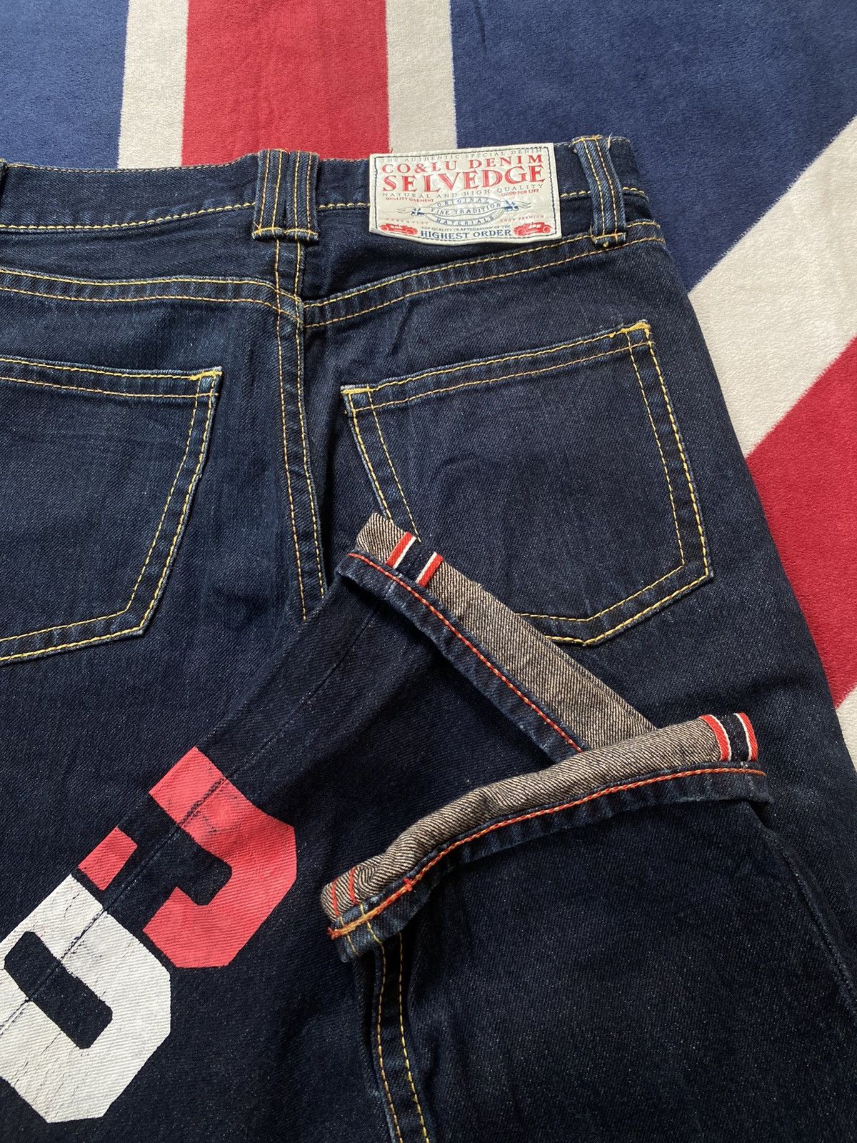 Japanese Brand CO & LU DENIM SELVEDGE Size 26" / US 2 / IT 38 - 4 Thumbnail