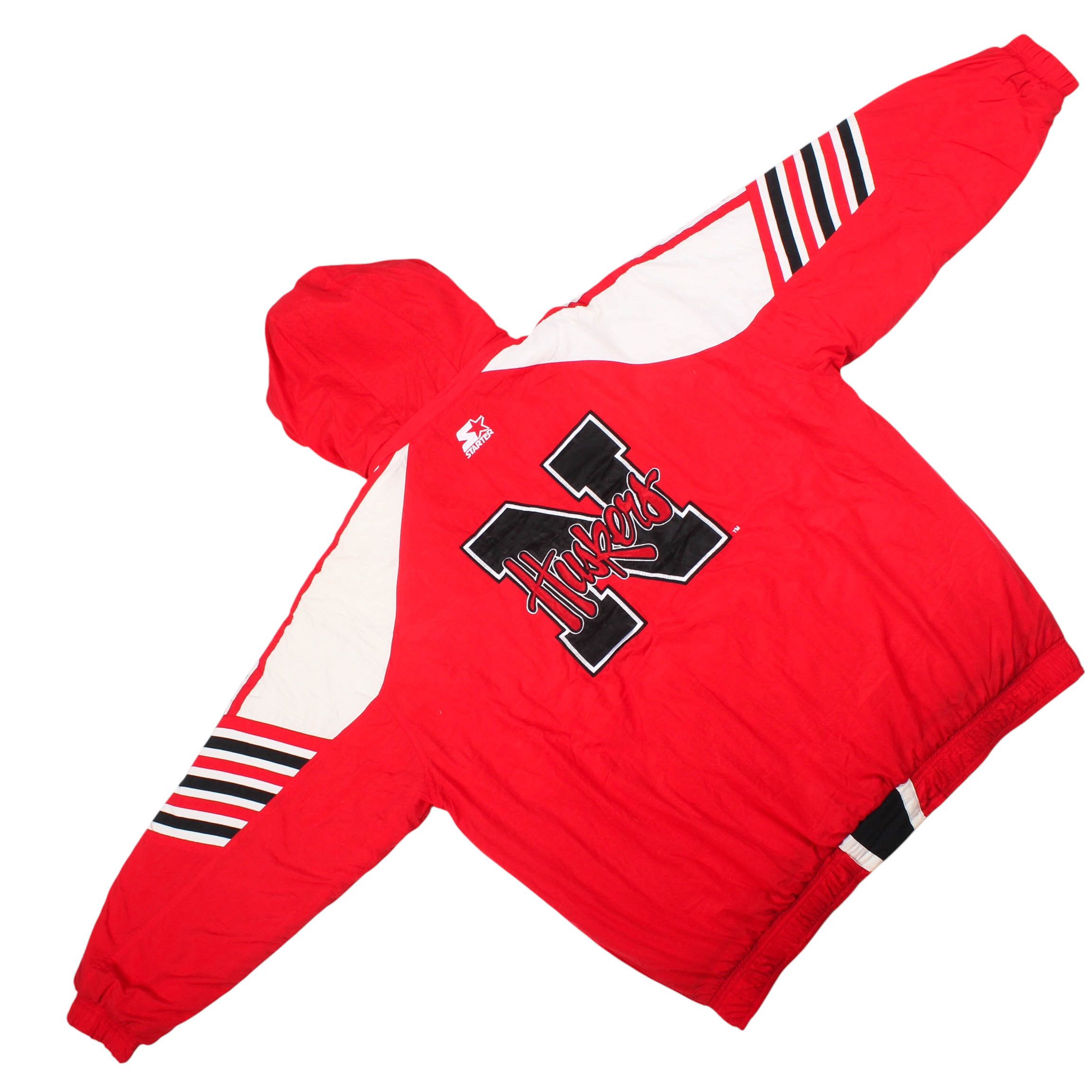 Starter Starter Nebraska Huskers Jacket NCAA College Football 90s Size US XL / EU 56 / 4 - 6 Thumbnail