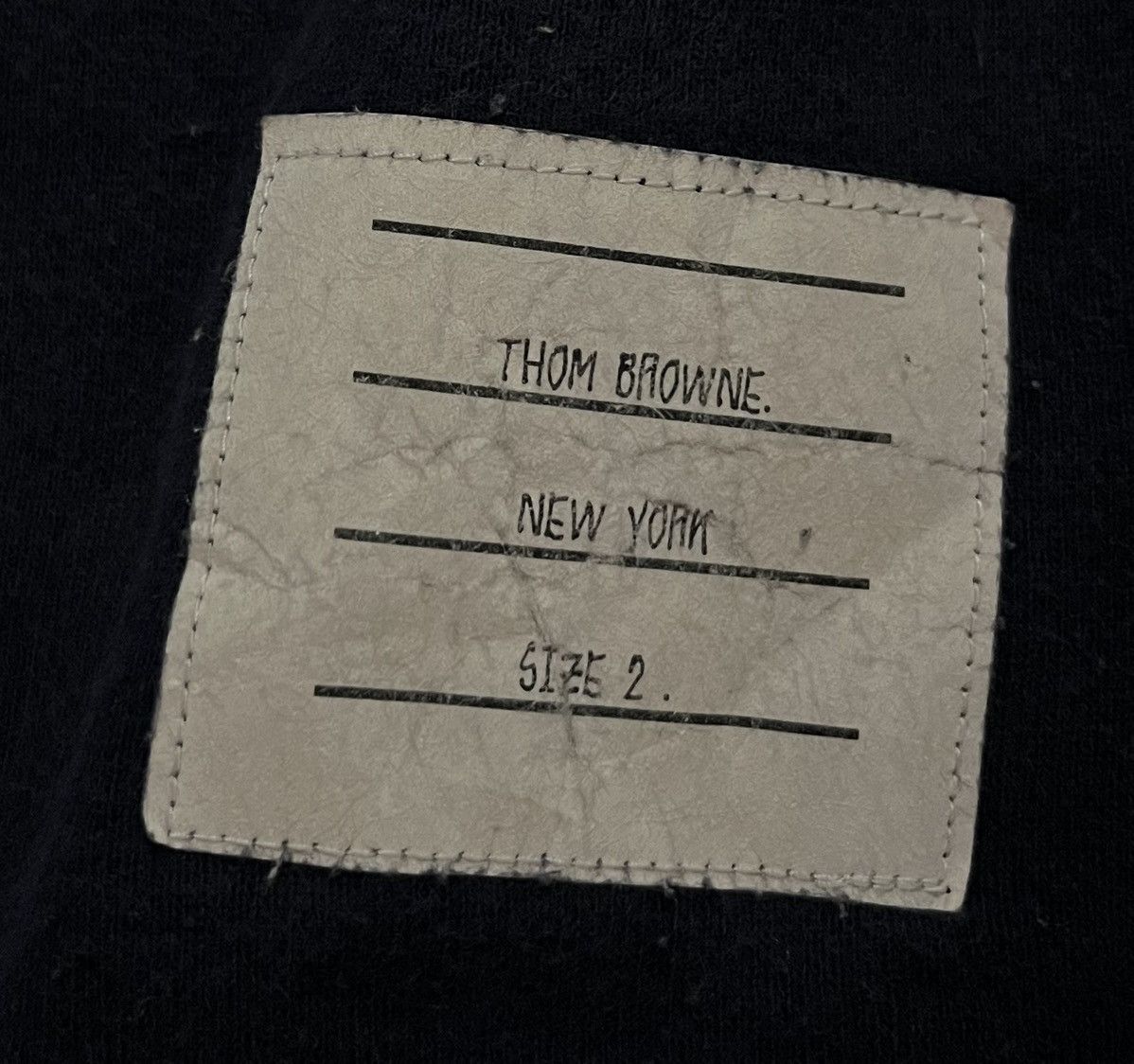 Thom Browne Thom browne 4 bars navy sweatshirt Size US S / EU 44-46 / 1 - 6 Thumbnail