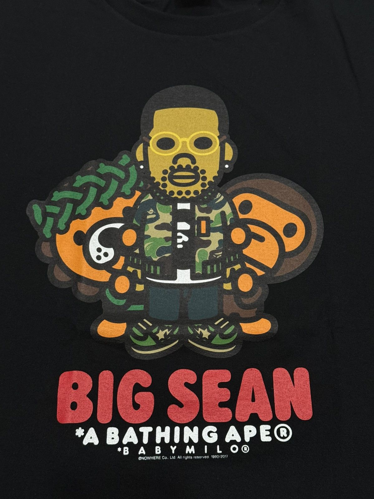 Bape RARE BAPE VINTAGE BABY MILO X BIG SEAN TEE - Large Size US L / EU 52-54 / 3 - 4 Thumbnail