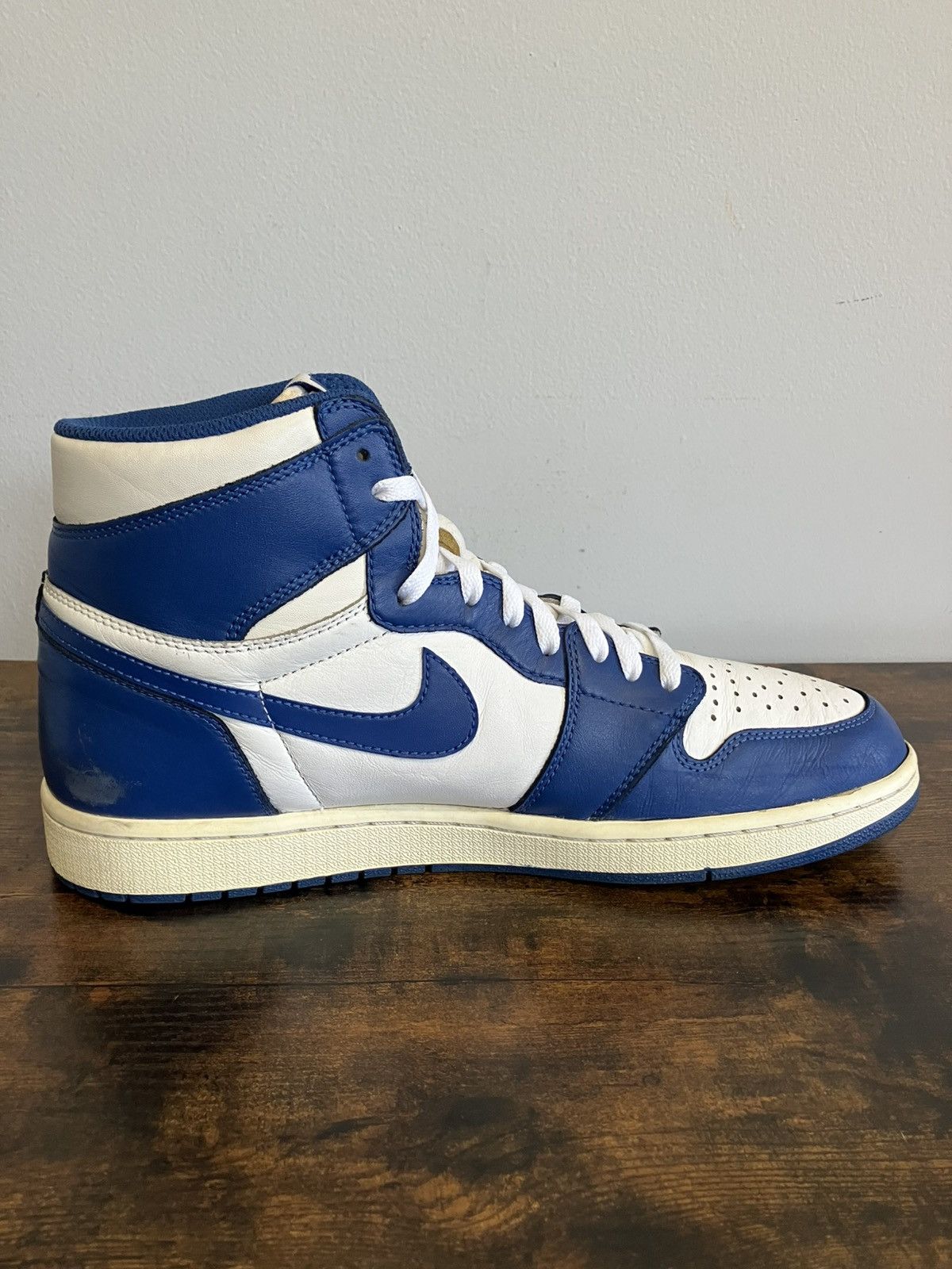 Jordan Brand Jordan 1 Retro High OG Storm Blue 2016 Size US 13 / EU 46 - 3 Thumbnail