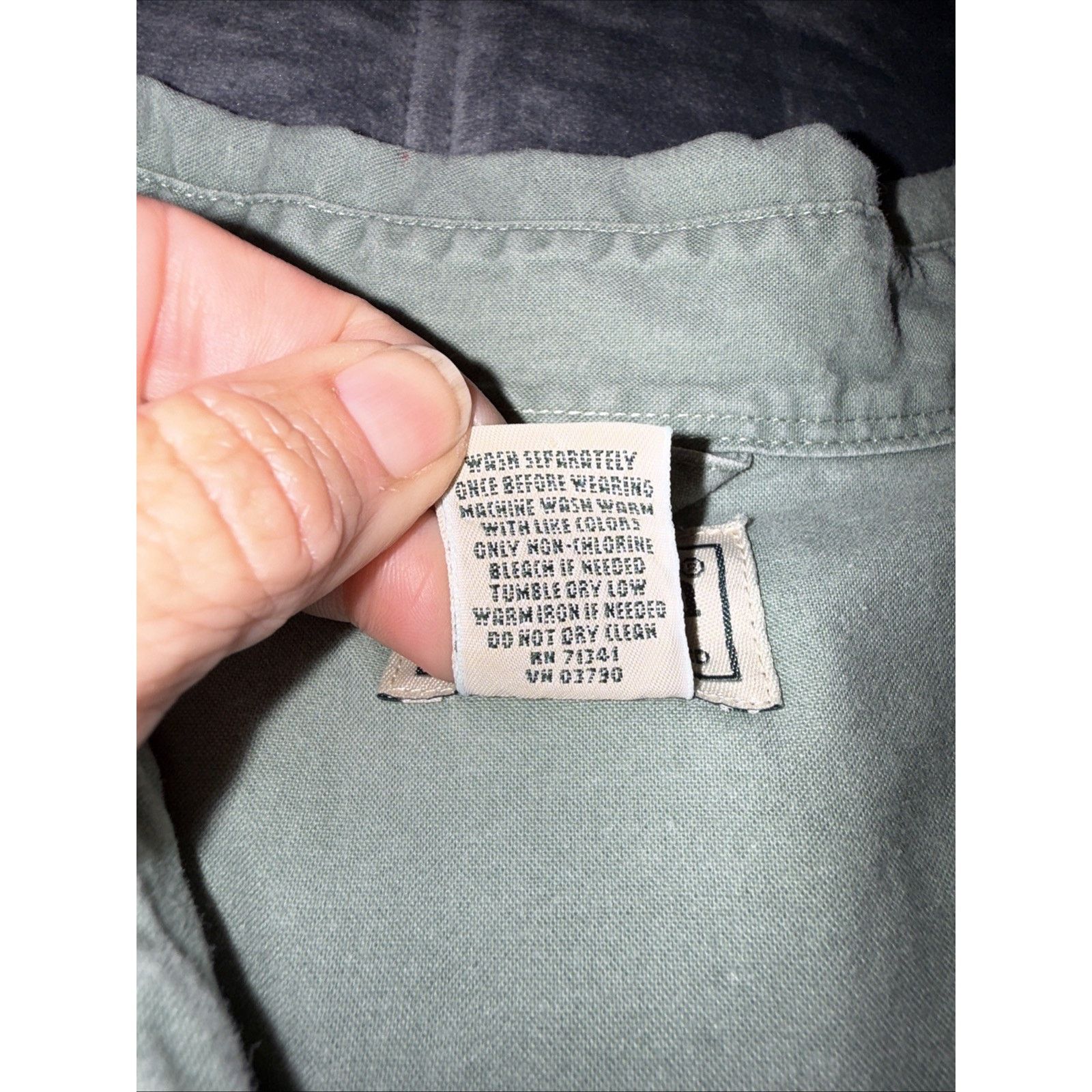 L.L. Bean LL Bean Men's 2XL Tall Button-up Board Shirt Sage Green Size US XXL / EU 58 / 5 - 8 Thumbnail