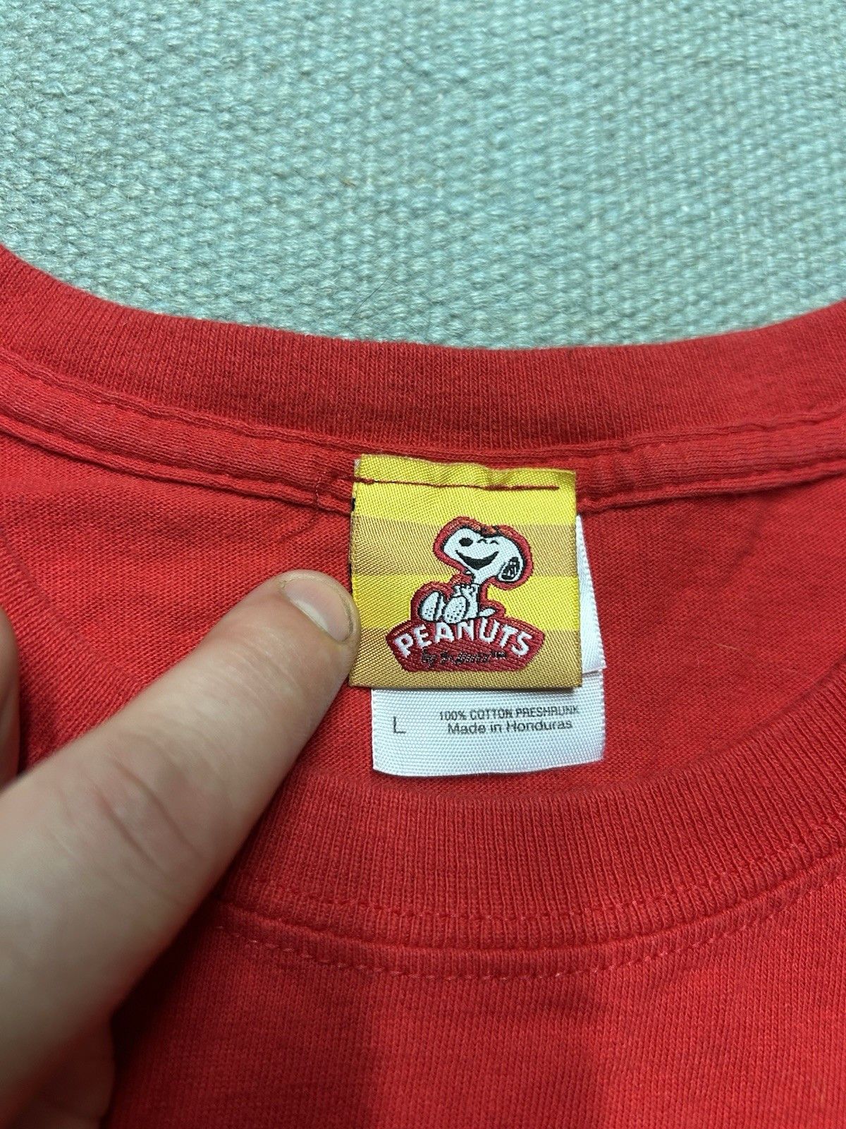 Vintage VTG t shirt peanuts Christmas Charlie Brown snoopy cotton L Size US L / EU 52-54 / 3 - 4 Thumbnail
