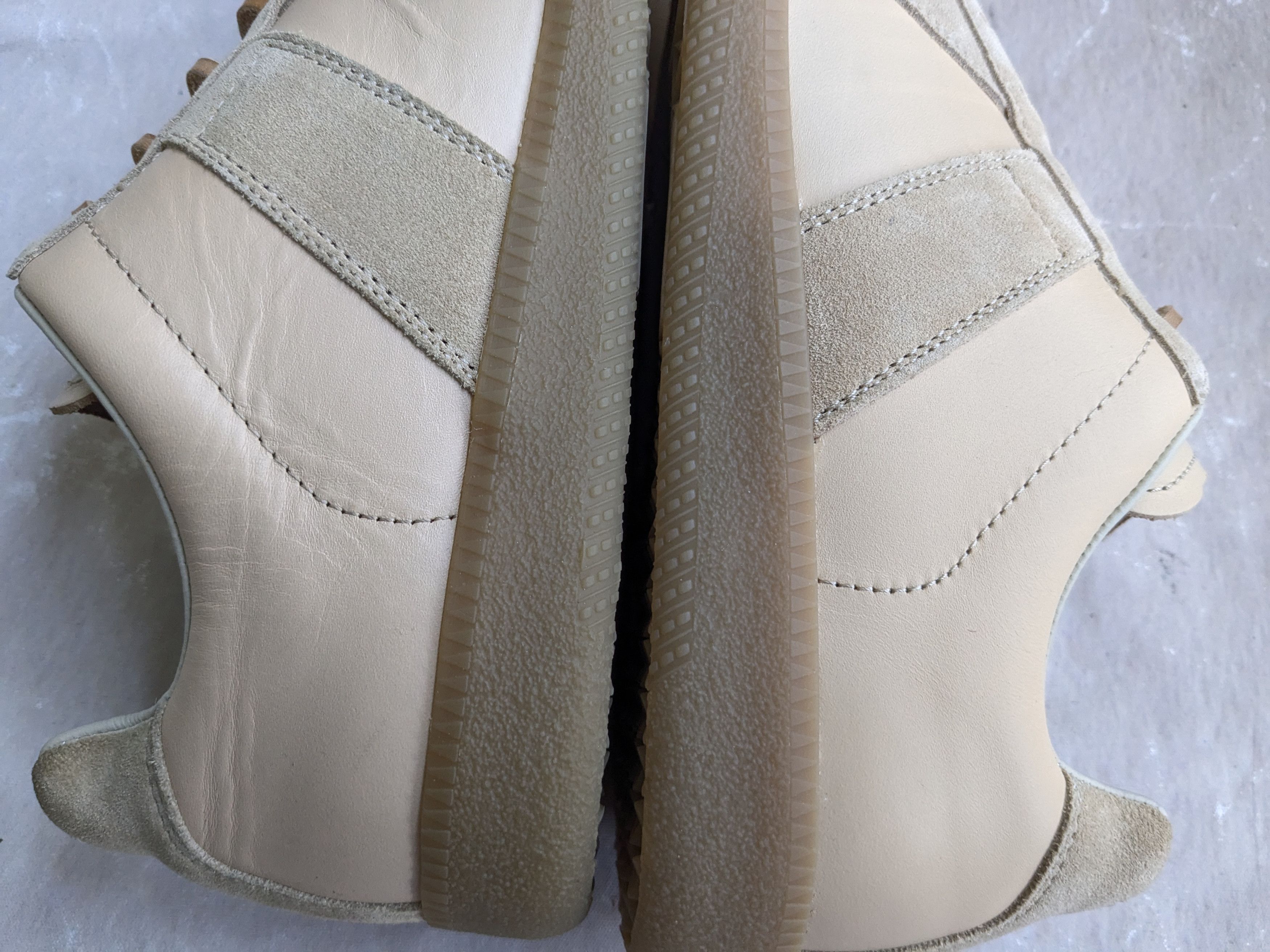 Maison Margiela Maison Margiela GAT Replica 7 40 Tan Suede Leather Size US 7 / EU 40 - 13 Thumbnail