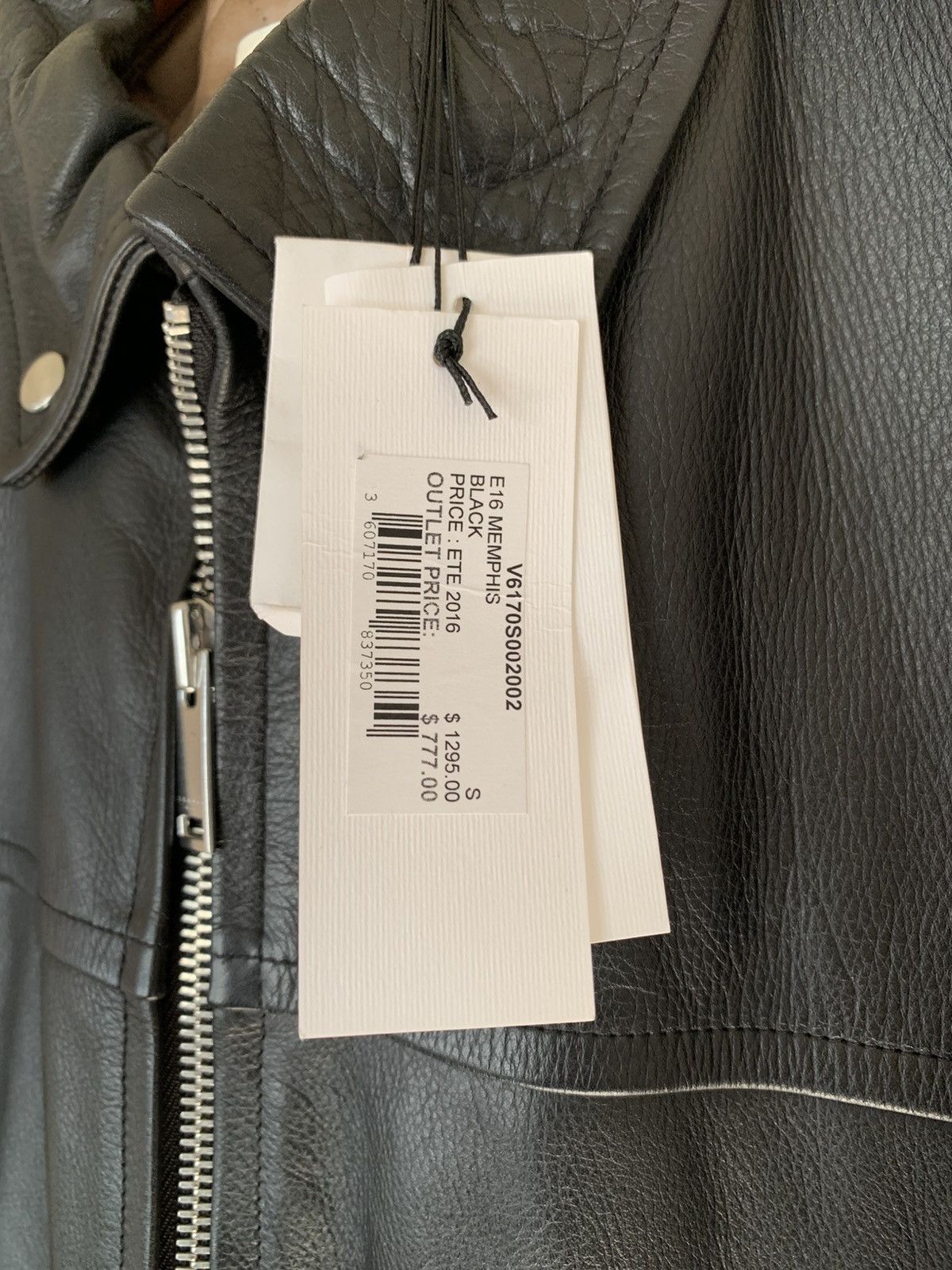 Sandro Sandro Paris Memphis Leather Jacket Size US S / EU 44-46 / 1 - 7 Thumbnail