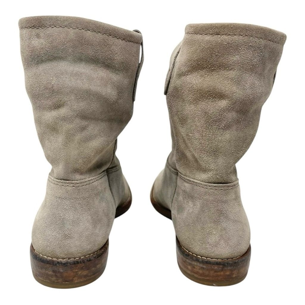 Isabel Marant Etoile Isabel Marant Crisi Slouchy Western Taupe Suede Boots EU 36 Size US 5 / IT 35 - 6 Thumbnail