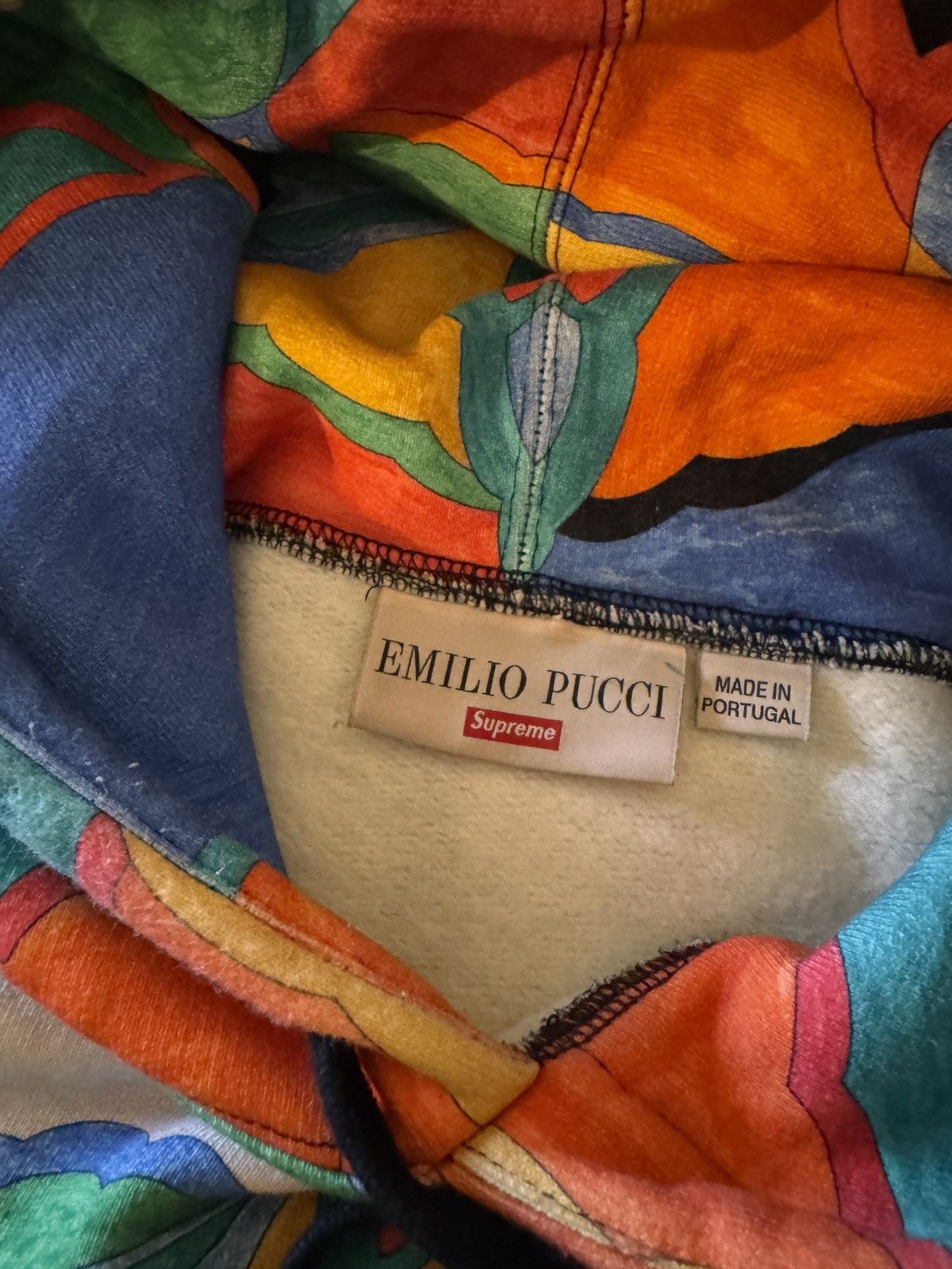 Supreme Supreme Emilio Pucci Hooded Sweatshirt Size US L / EU 52-54 / 3 - 3 Thumbnail