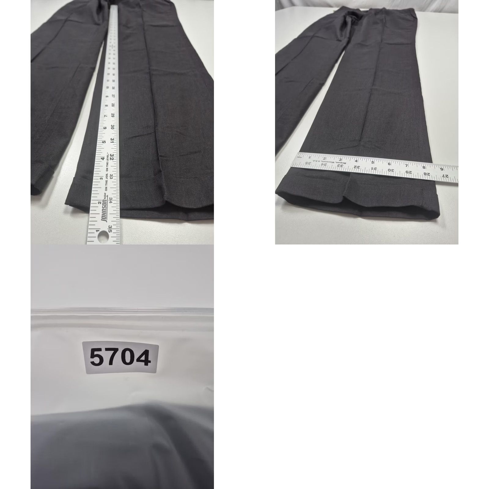 Vintage Giorgio Inserti Dress Pants Mens 38x35 Black Linen Flat Front Cuffed Lined NWT Dress Pants Mens Black Linen Flat Front Cuffed Lined NWT Size US 38 / EU 54 - 9 Thumbnail