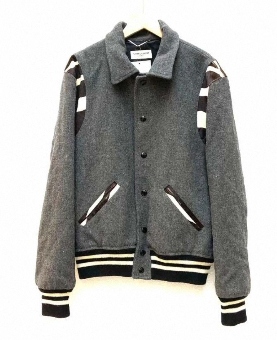 Yves Saint Laurent Saint Laruent 14FW Zebra Teddy jacket 2502-Nextarrow Size US M / EU 48-50 / 2 - 1 Thumbnail