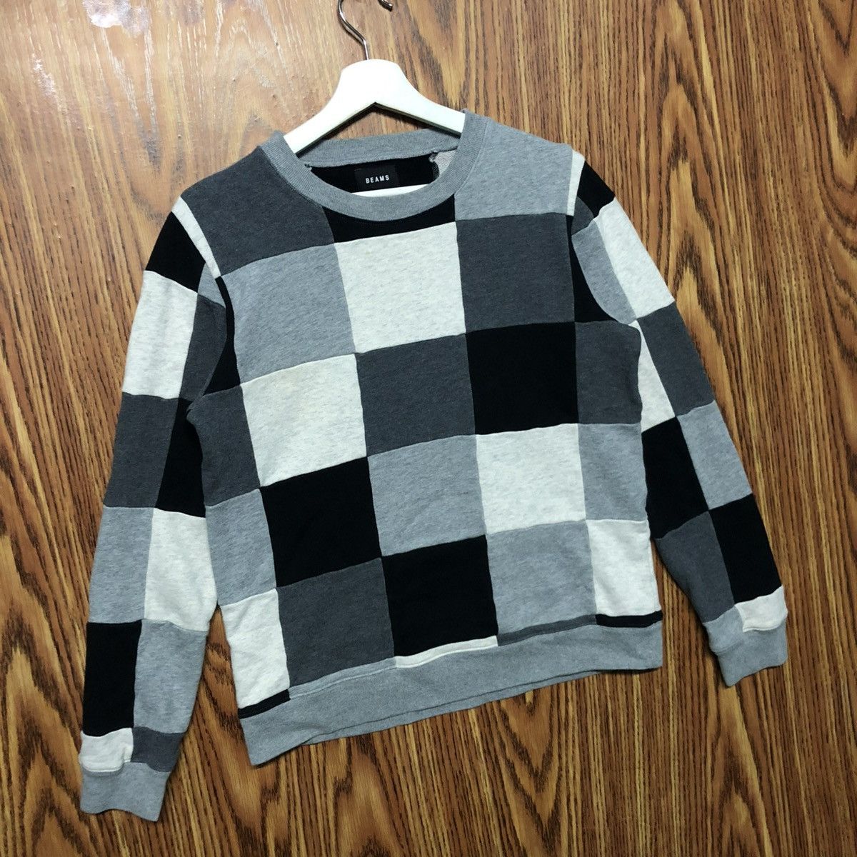 Beams Japan Beams Patchwork Sweatshirt Size US M / EU 48-50 / 2 - 2 Thumbnail