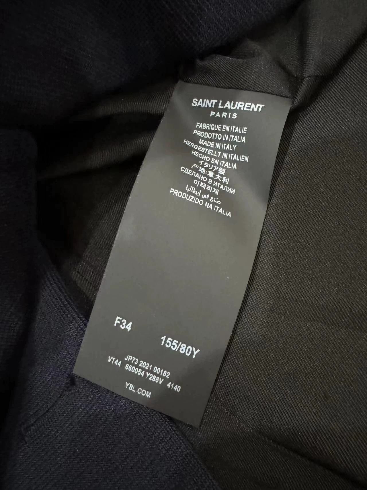Yves Saint Laurent YSL Wool Suit New Unworn Size 34 Size XS / US 0-2 / IT 36-38 - 3 Thumbnail