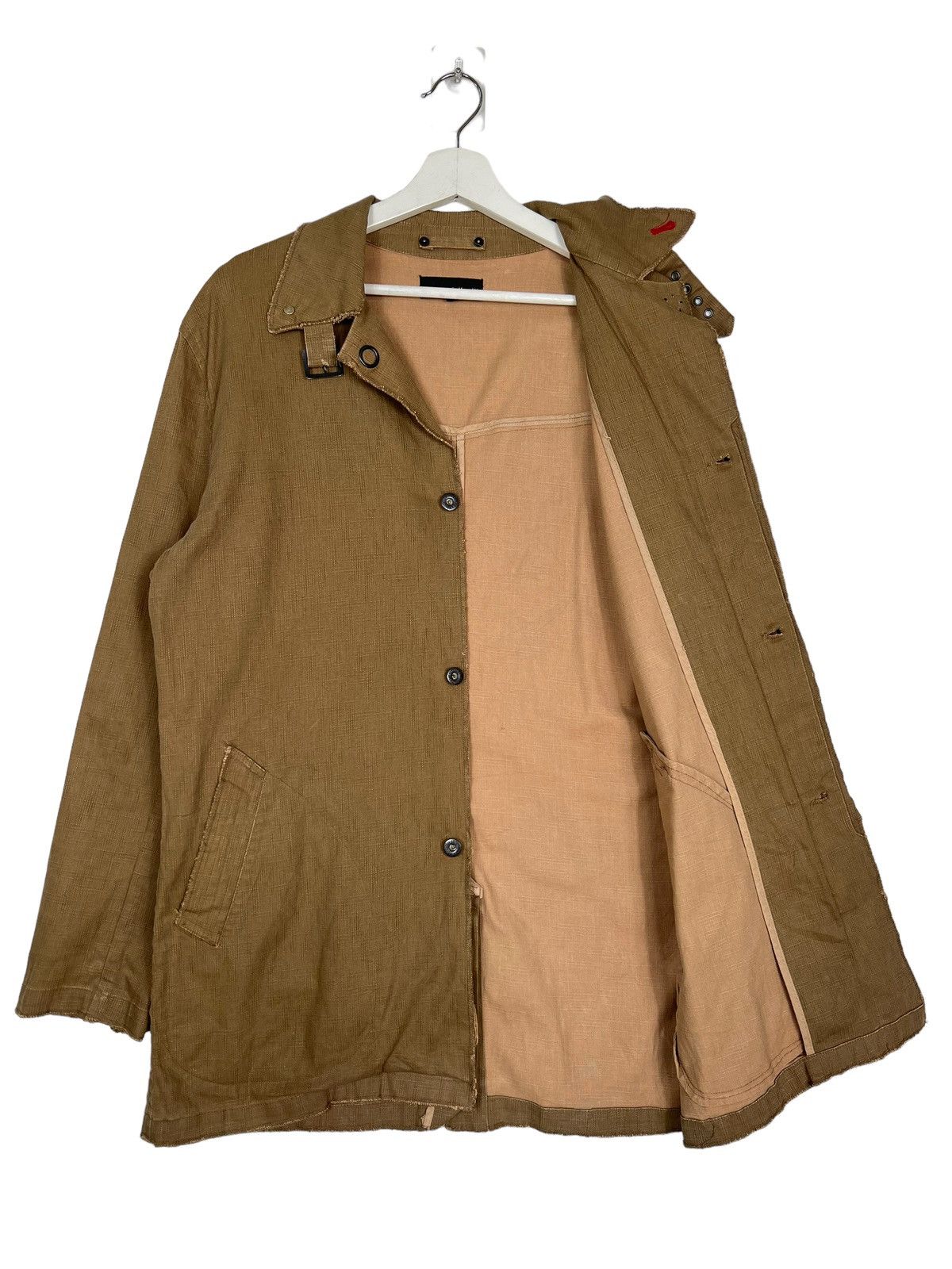In The Attic 🔥 IN THE ATTIC KHAKI BROWN INDIGO JACKET Size US L / EU 52-54 / 3 - 11 Thumbnail