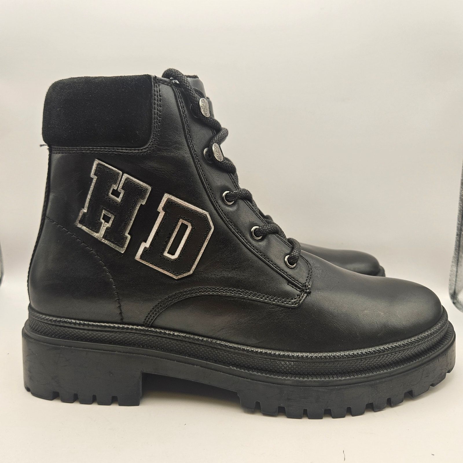 Harley Davidson HARLEY DAVIDSON WOMEN'S 9 TRESSLER 120TH BLACK MOTORCYCLE Size US 9 / IT 39 - 6 Thumbnail