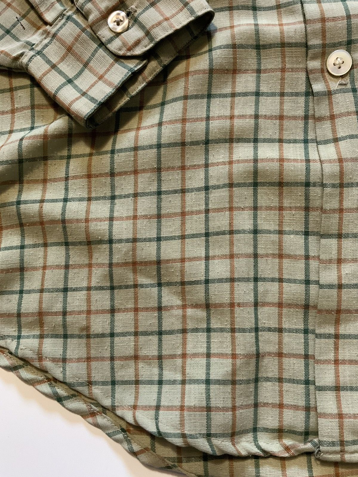 Vintage VTG 60s 70s JCPenney Big Mac 50/50 Plaid Button Work Shirt Size US M / EU 48-50 / 2 - 6 Thumbnail