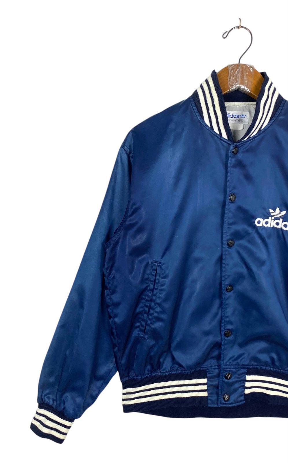 Adidas Rare‼️ Vintage Adidas Varsity Bomber Jacket Made in Japan Size US S / EU 44-46 / 1 - 2 Thumbnail