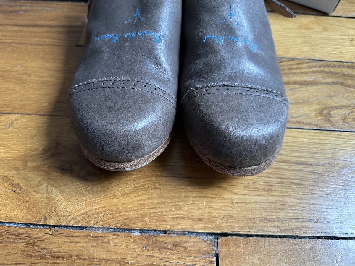 Undercover Undercover(Undercoverism) S/S 2012 leather boots/sabo Size US 9 / EU 42 - 6 Thumbnail