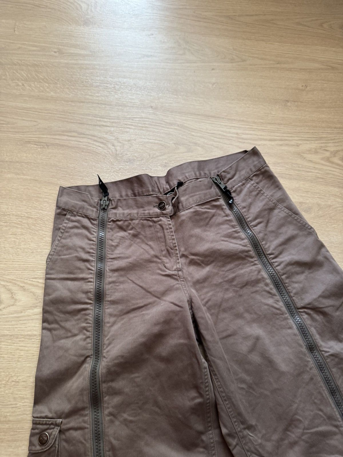 Vintage Vintage 00’s Women’s Pash y2k Baggy Japanese Pants Size 32" / US 10 / IT 46 - 2 Thumbnail