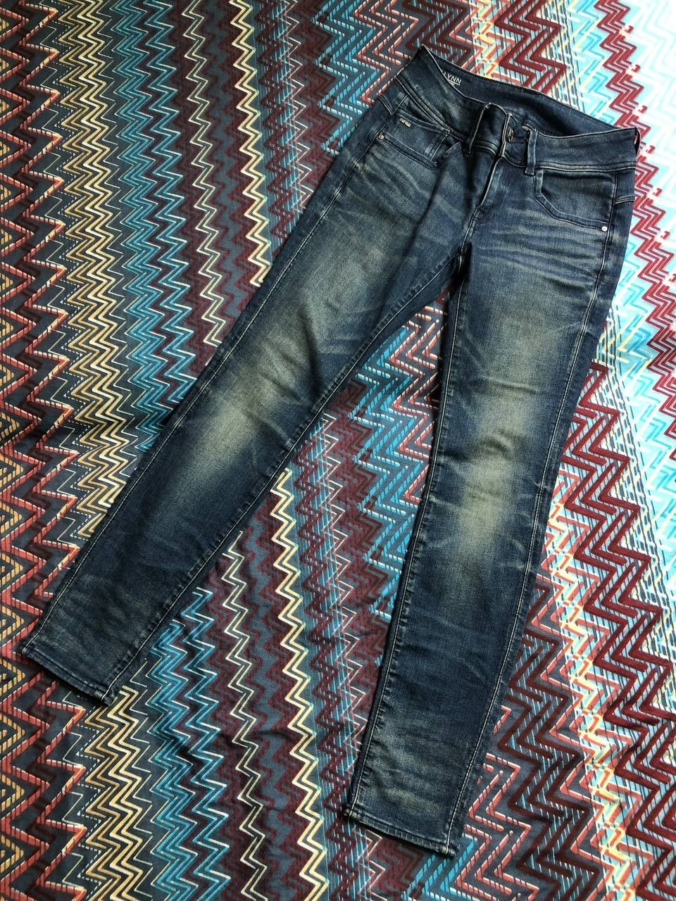 G-Star × Vintage Vintage G star raw denim faded jeans streetwear Size 25" / US 0 / IT 36 - 14 Thumbnail
