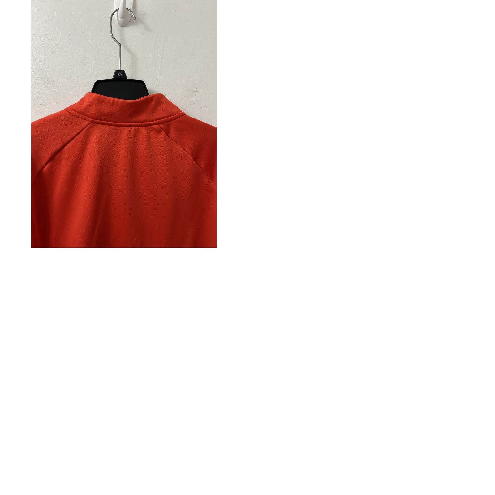 Nike Nike Dri-FIT Quarter Zip Pullover Hoodie Sweatshirt - 1/4 Zip Mens XL Orange Red Pocket Mock Neck Size US XL / EU 56 / 4 - 9 Thumbnail