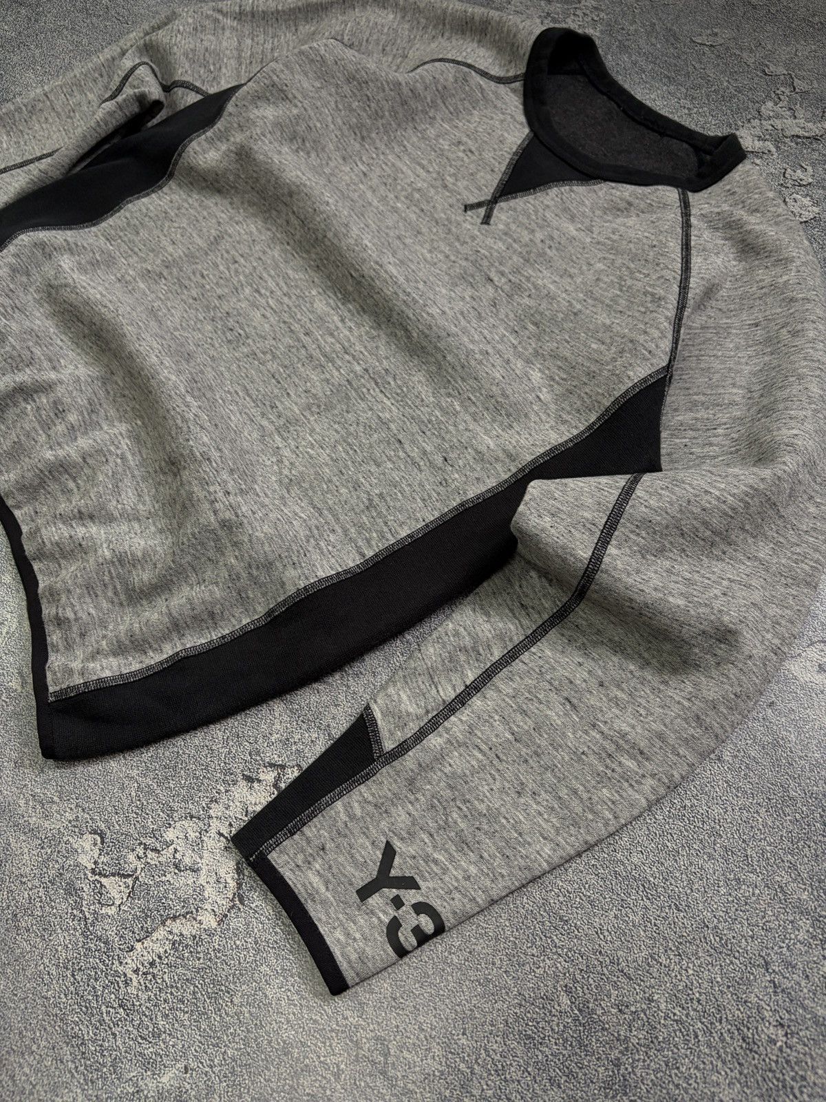 Y-3 Y-3 Yohji Yamamoto x Adidas Future Sport Crewneck Grey S Size US S / EU 44-46 / 1 - 8 Thumbnail