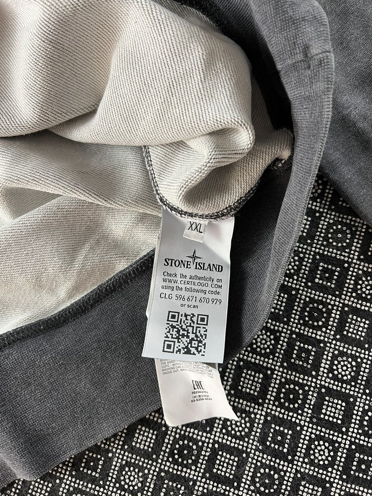 Stone Island Sweatshirt Stone Island Size US XXL / EU 58 / 5 - 4 Thumbnail