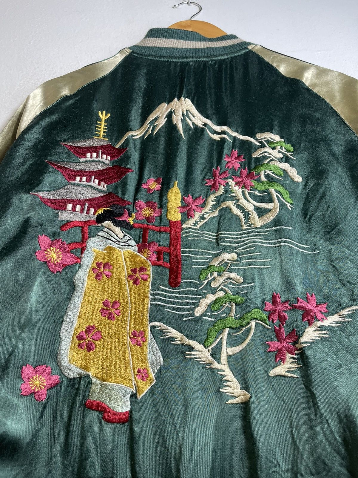 Japanese Brand × Vintage Vintage Japanese Brand Satori Sukajan reversible jacket Size US M / EU 48-50 / 2 - 6 Thumbnail