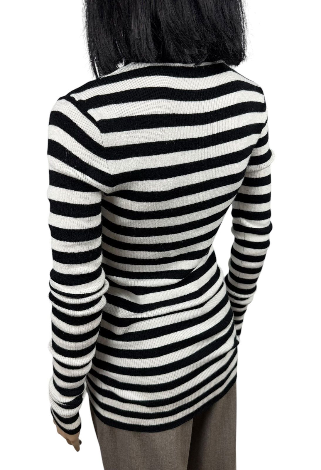 Maje Maje Wool Blend Turtleneck Striped size 2 Size M / US 6-8 / IT 42-44 - 6 Thumbnail