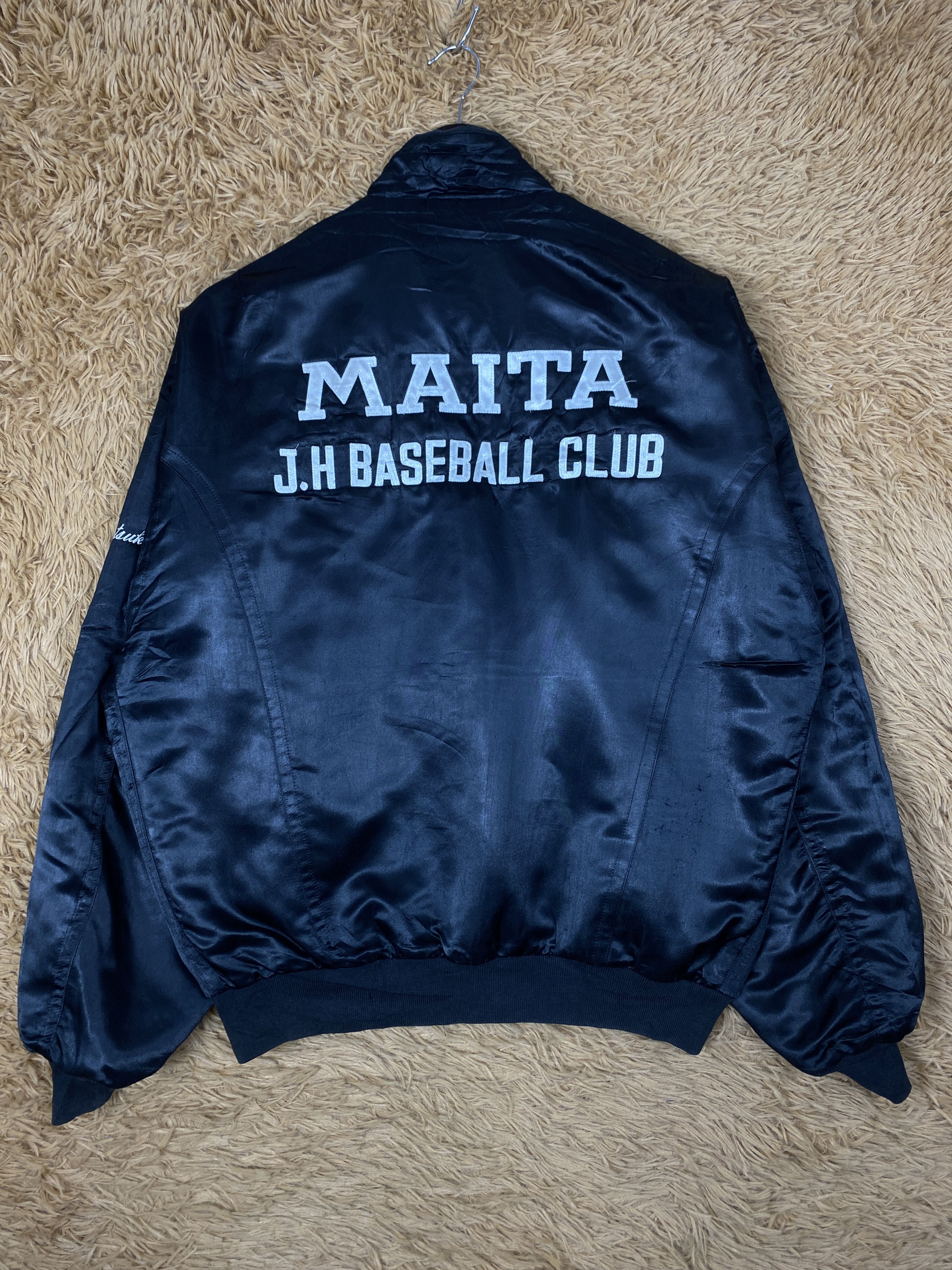 Mizuno Vintage Mizuno Baseball Bombers Jacket PJ2600 Size US L / EU 52-54 / 3 - 2 Thumbnail