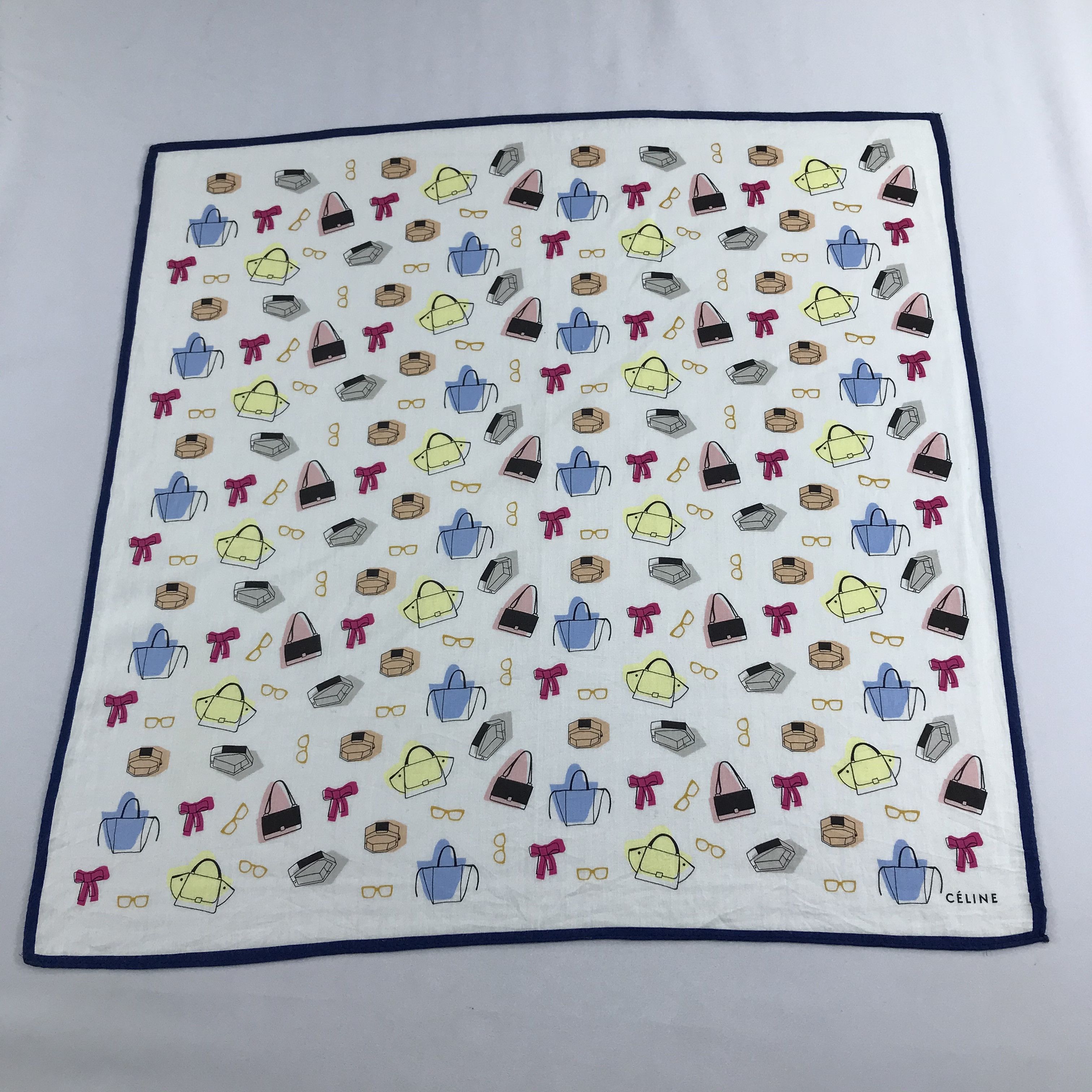 Celine Celine Handkerchief Neckerchief Bandana H786 Size ONE SIZE - 2 Thumbnail