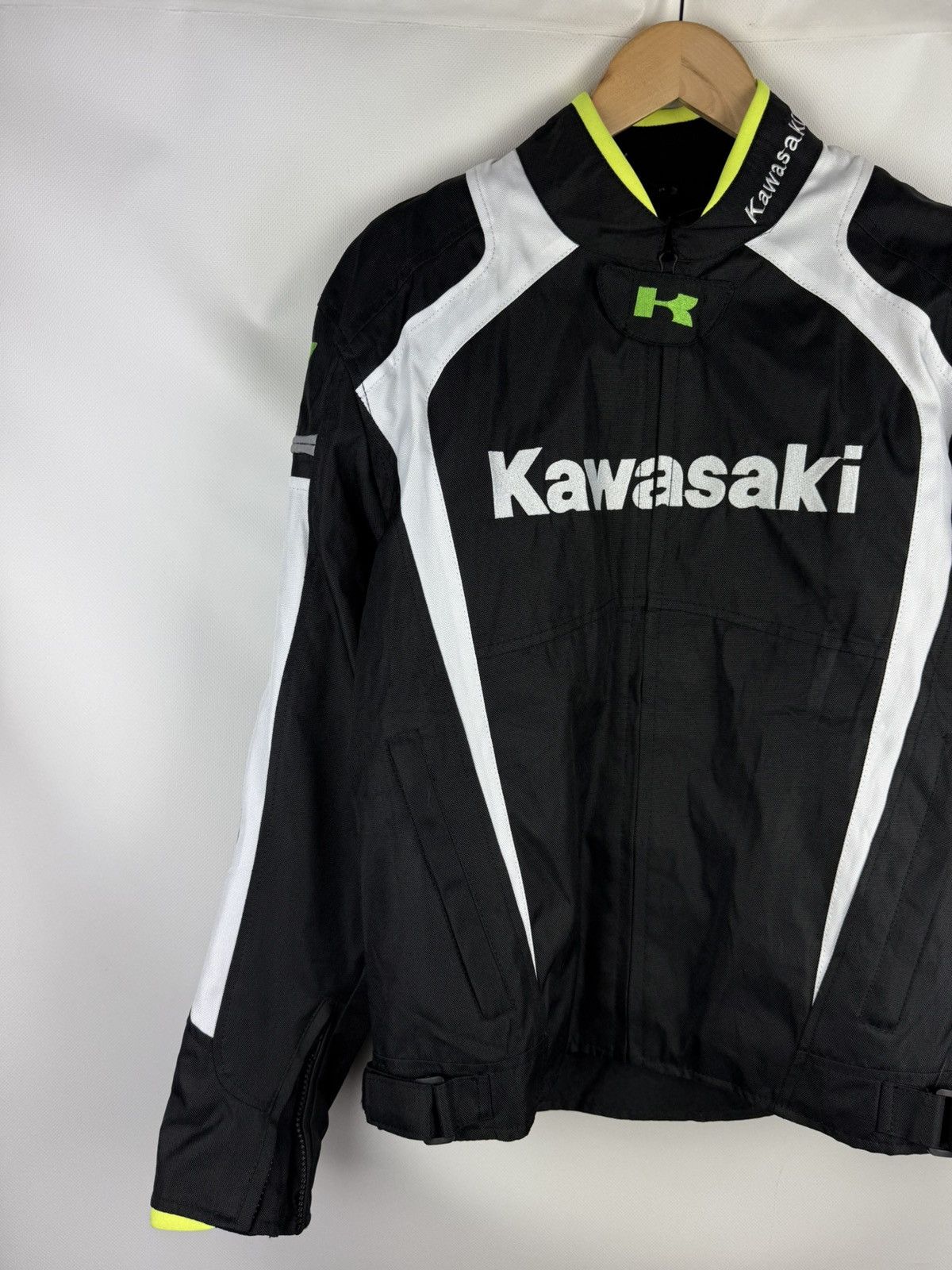 Other Kawasaki Men’s Big Logo Racing Motorcycle Jacket Size M Size US M / EU 48-50 / 2 - 2 Thumbnail
