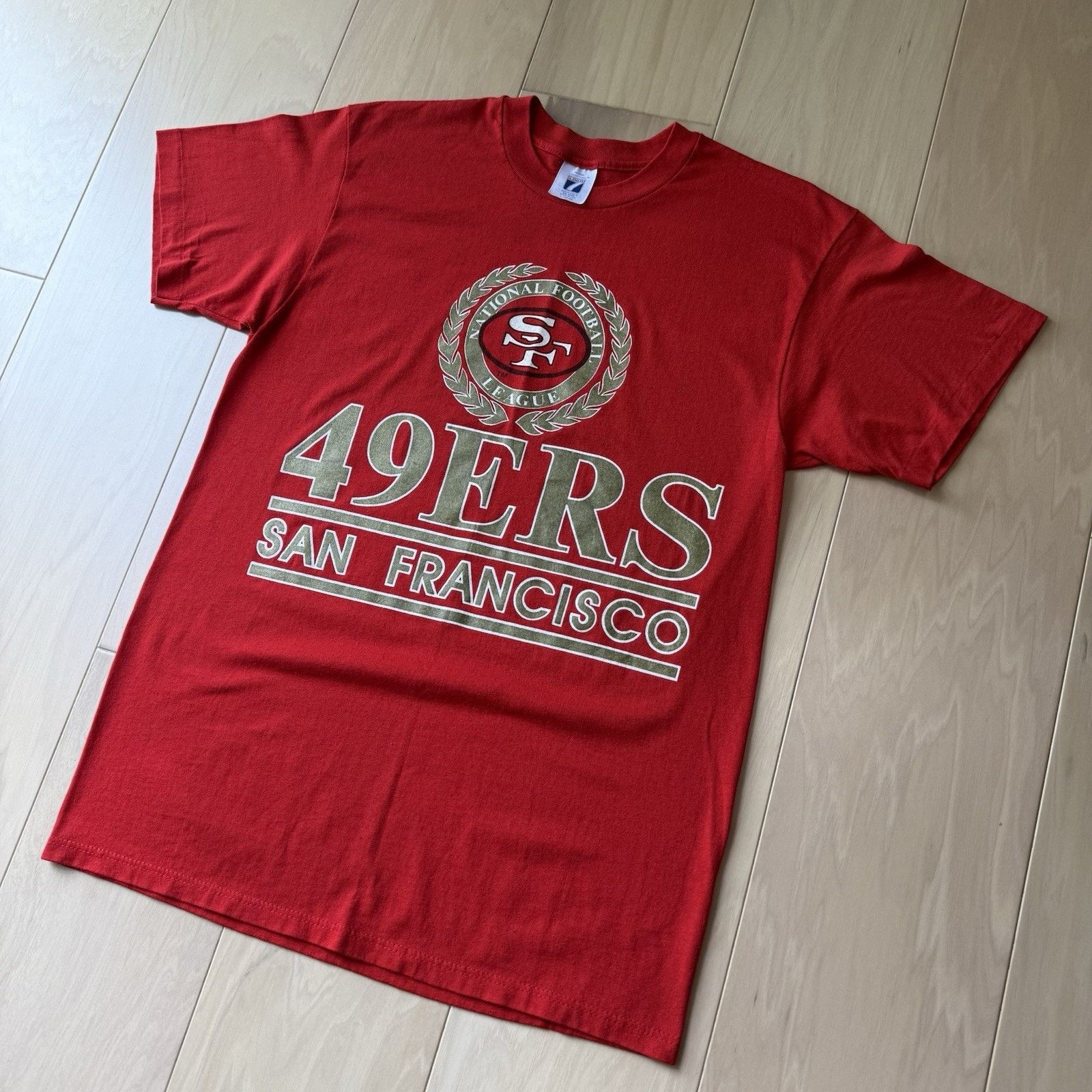 Logo 7 Vintage San Francisco 49ers Shirt L Red 80s Logo 7 NFL Size US L / EU 52-54 / 3 - 7 Thumbnail