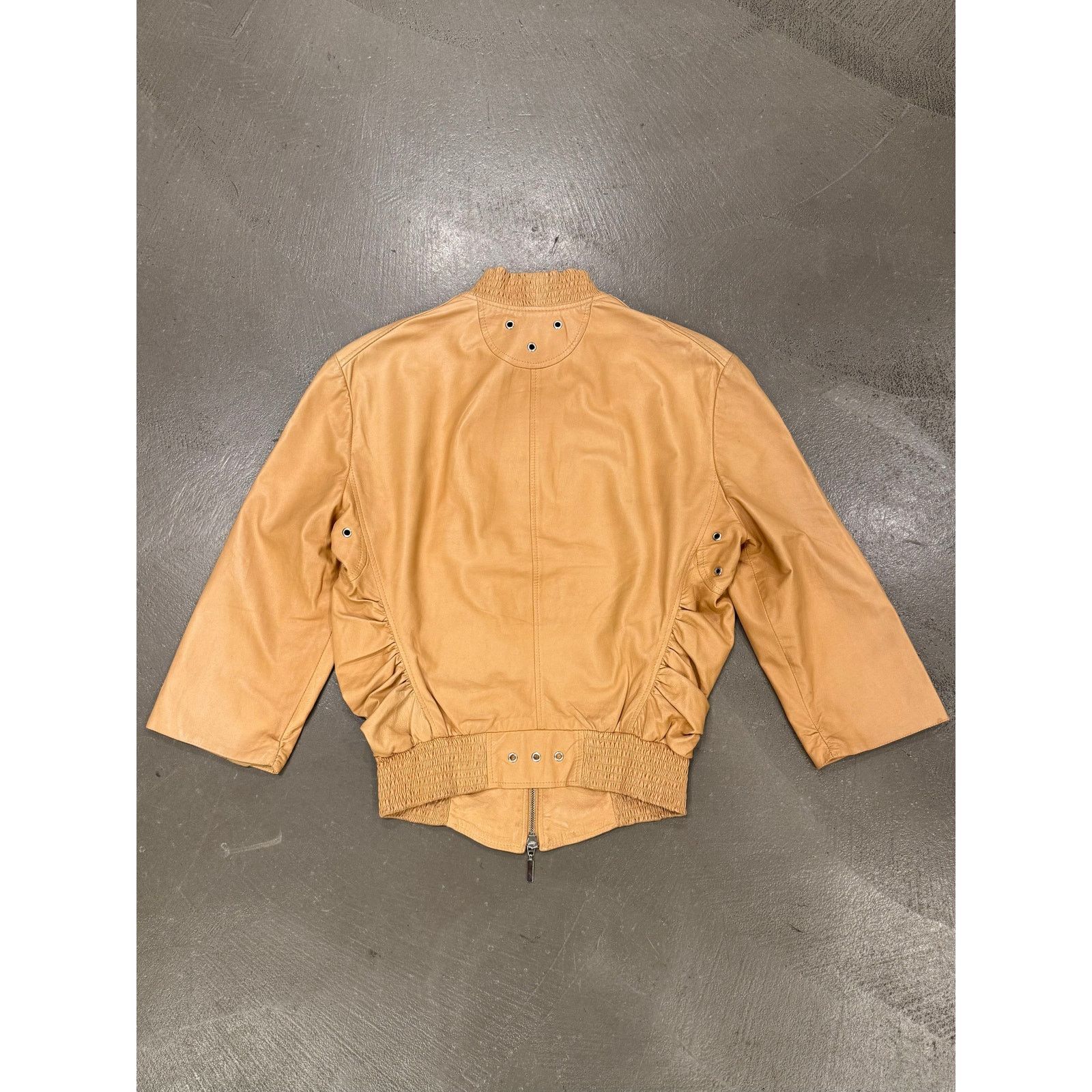 Versace 2000s Gianni Versace cropped leather bomber jacket Size US S / EU 44-46 / 1 - 2 Thumbnail