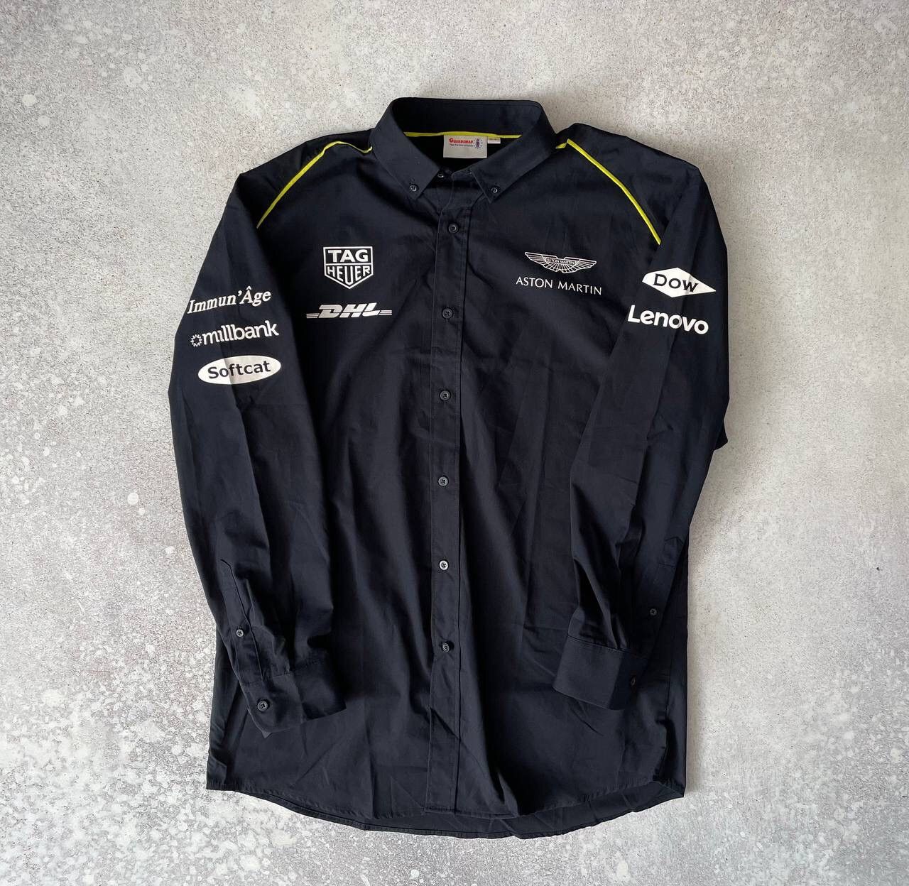 NASCAR × Vintage Vintage Aston Martin Racing Shirts Y2K Ultra Rare Item Size US L / EU 52-54 / 3 - 1 Thumbnail