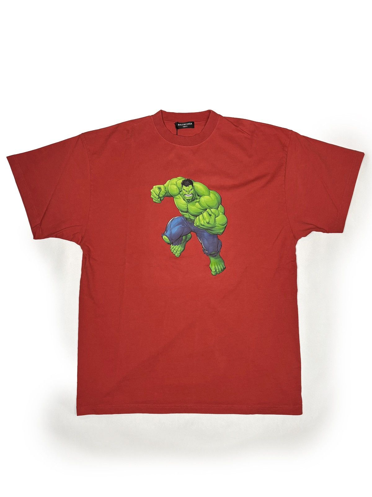 Balenciaga × Marvel Comics Balenciaga Hulk T-shirt Oversized