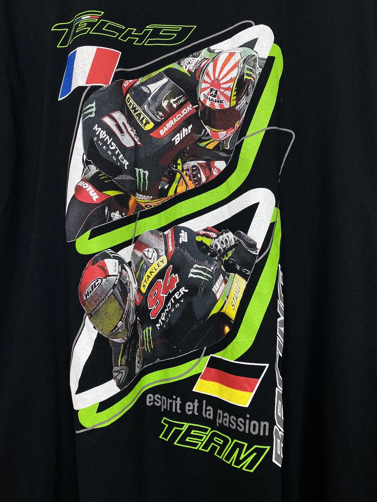 Other 🏎️ Rare France Germany Yamaha Tech3 Moto Racing Team T-shirt Size US XL / EU 56 / 4 - 3 Thumbnail
