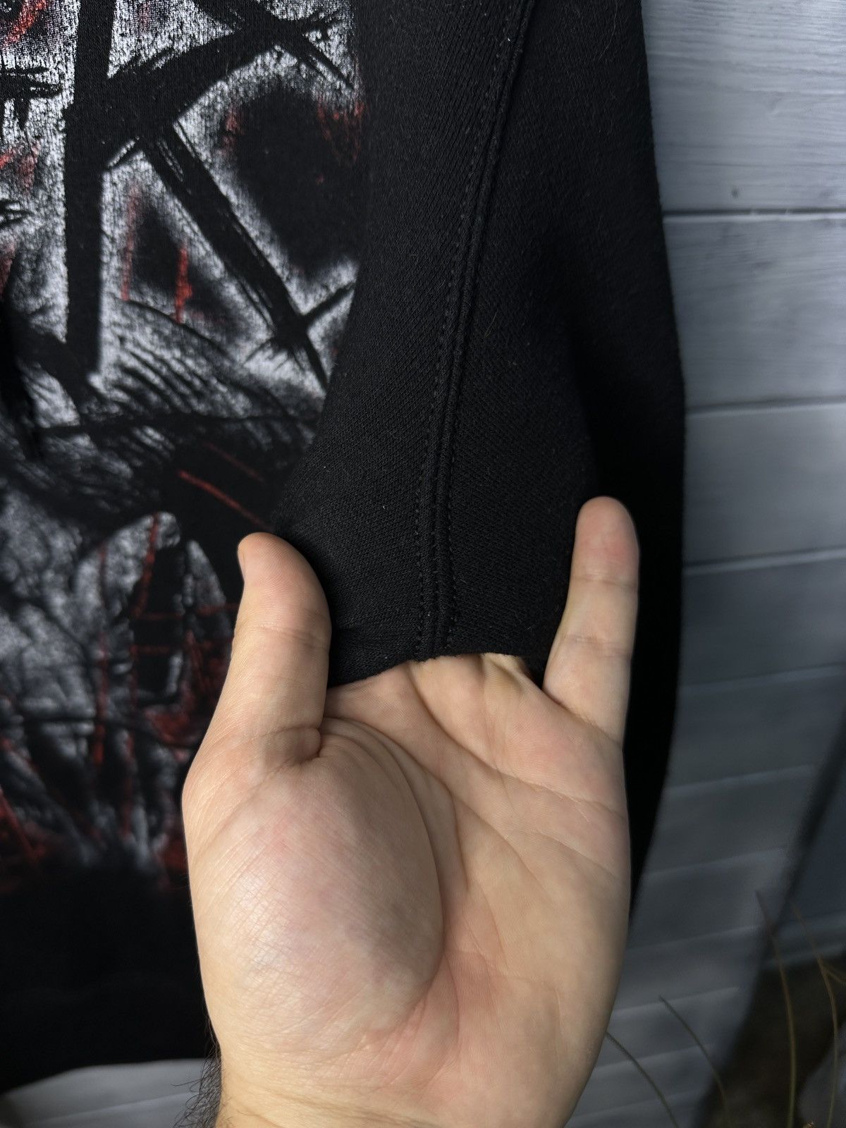 Band Tees Rare Vintage Hoodie Slayer two big logo Anarchy Size US L / EU 52-54 / 3 - 7 Thumbnail