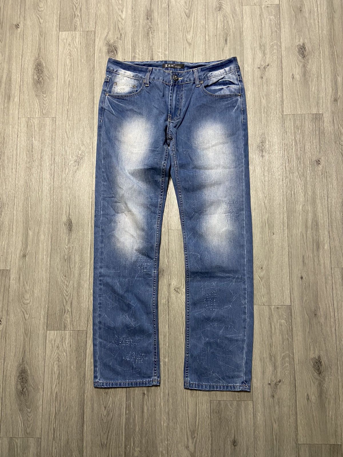 Ed Hardy Japanese Kosmo Lupo Ed Hardy style Vintage Y2K Denim Jeans Size US 32 / EU 48 - 6 Thumbnail