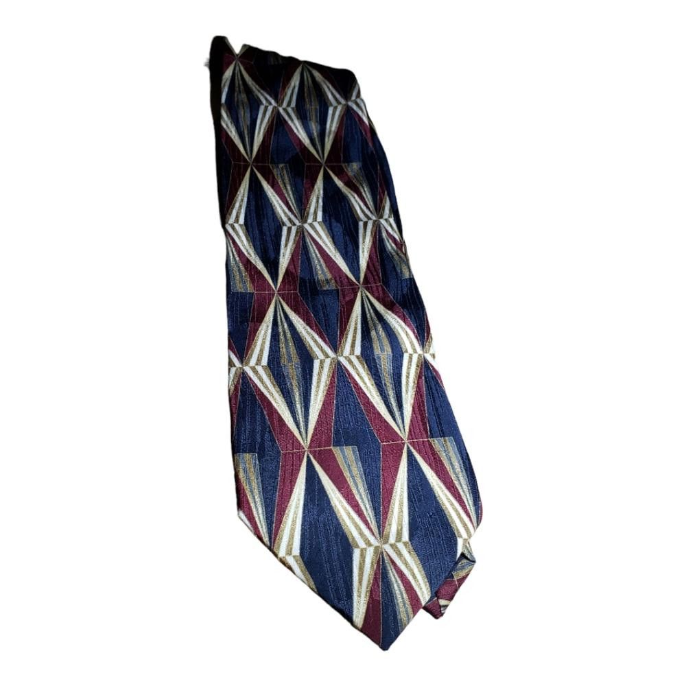 Designer T104 L'homme 60" Imported Silk Tie-Vintage Size ONE SIZE - 5 Thumbnail