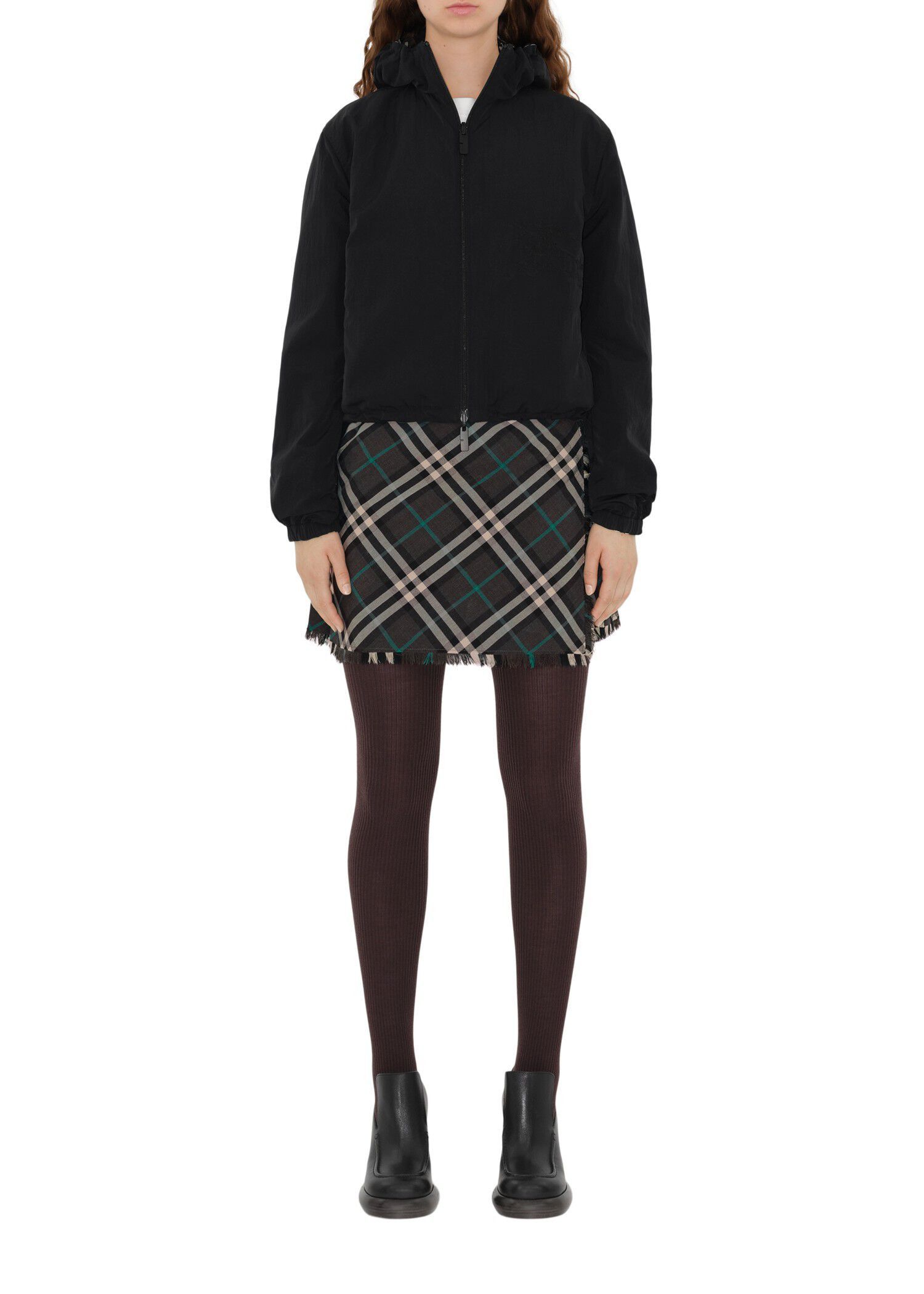 Burberry o1w1db10326 Reversible Jacket in Multicolor Size XXS / US 00 / IT 34 - 3 Thumbnail