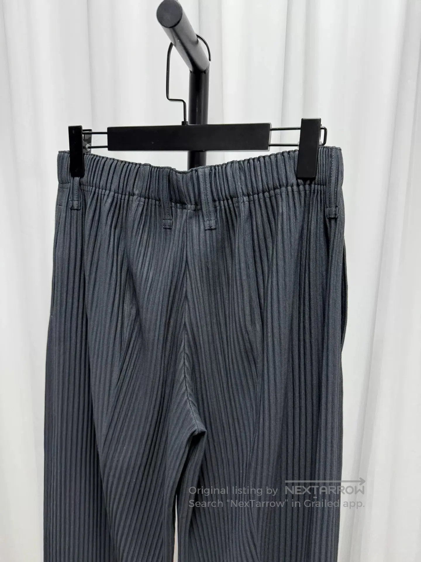 Homme Plisse Issey Miyake Issey Miyake Homme Plissé Striped Trousers. Size US 28 / EU 44 - 5 Thumbnail