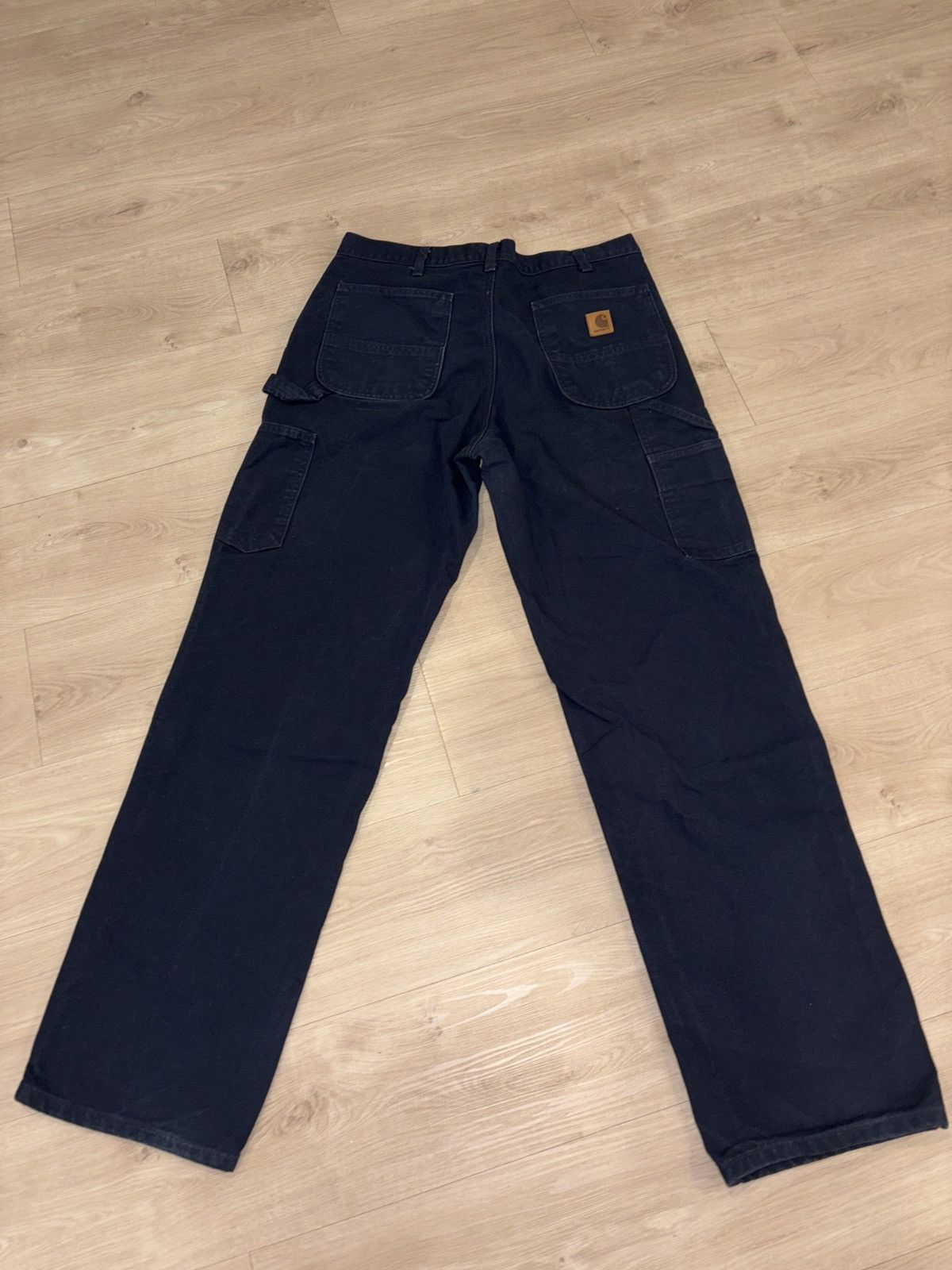 Carhartt Carhartt navy work wear pants Size US 35 - 2 Thumbnail