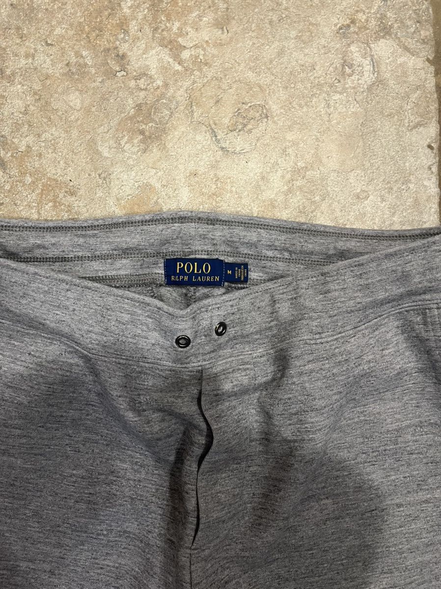 Polo Ralph Lauren Polo Ralph Lauren Double Knitt Joggers Medium Grey Size US 34 / EU 50 - 3 Thumbnail