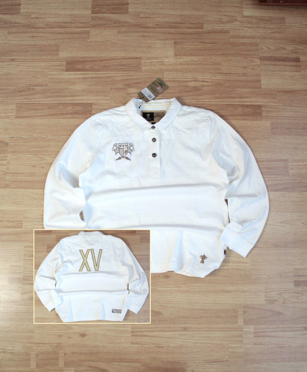 Polo Ralph Lauren 🔥 NWT Webb Ellis Cup Rugby 2015 Chief Keef Long Sleeve Shirt Size US M / EU 48-50 / 2 - 1 Thumbnail