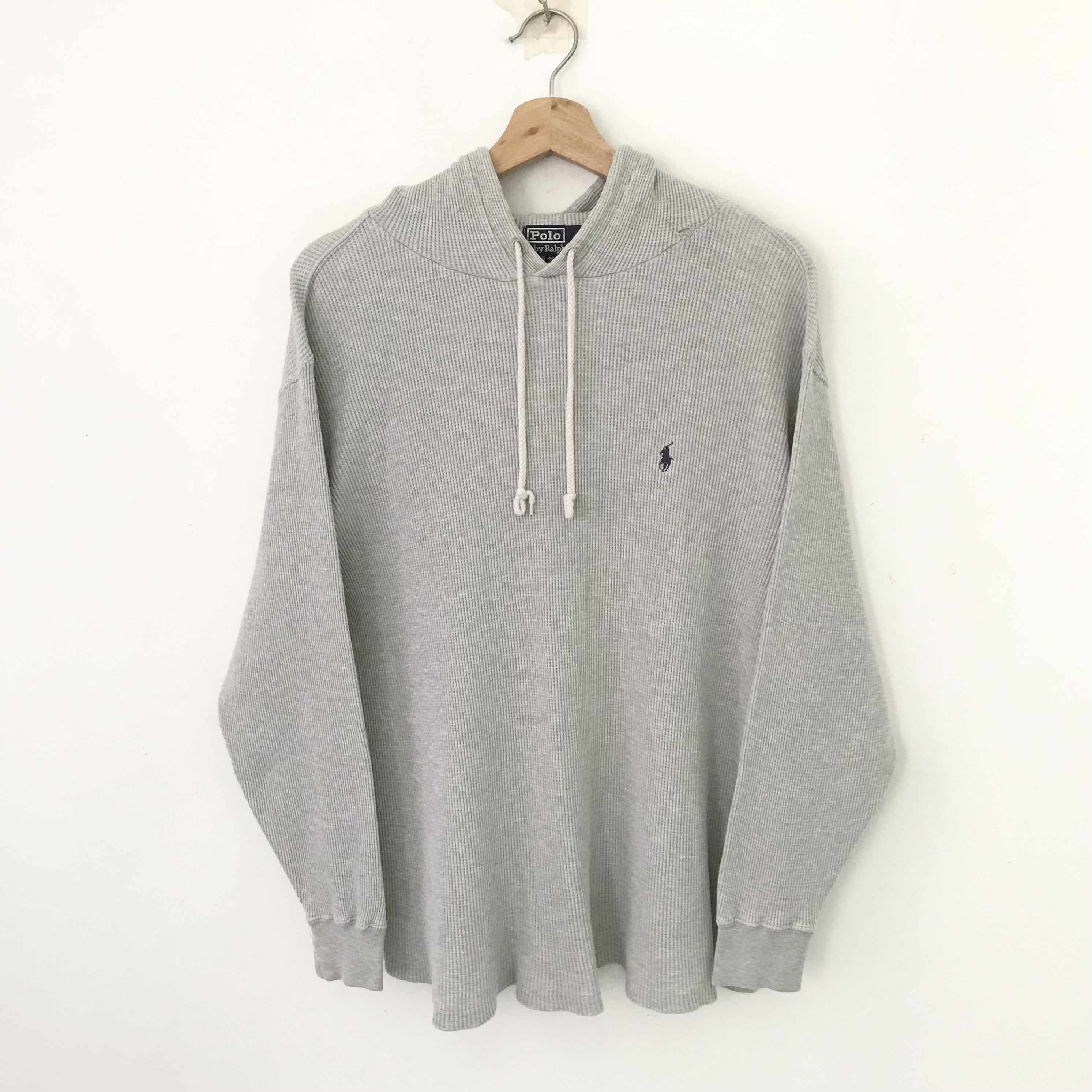 Polo Ralph Lauren Vintage Polo Ralph Lauren Gray Sweater Polo Small Pony Size US M / EU 48-50 / 2 - 1 Thumbnail