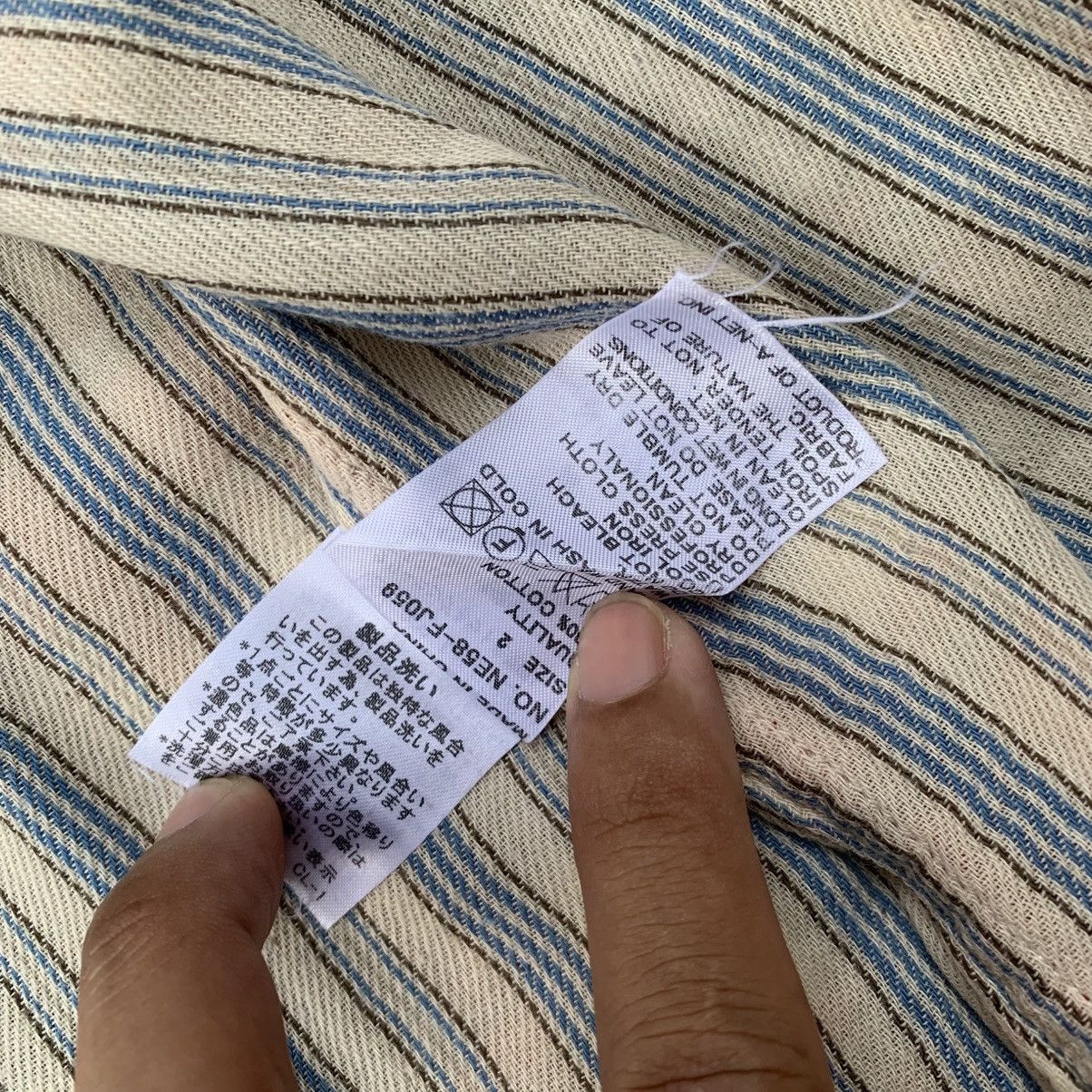 Issey Miyake × Japanese Brand × Ne-Net Ne-Net by Issey Miyake Flanel Shirt Size US M / EU 48-50 / 2 - 6 Thumbnail