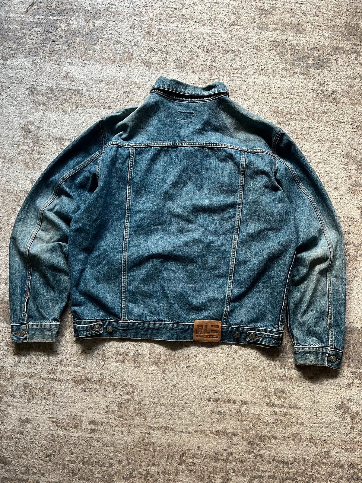 Ralph Lauren Ralph Lauren Polo Jeans Sz XL Denim Jeans Jacket 2001 Rare Size US XL / EU 56 / 4 - 17 Thumbnail