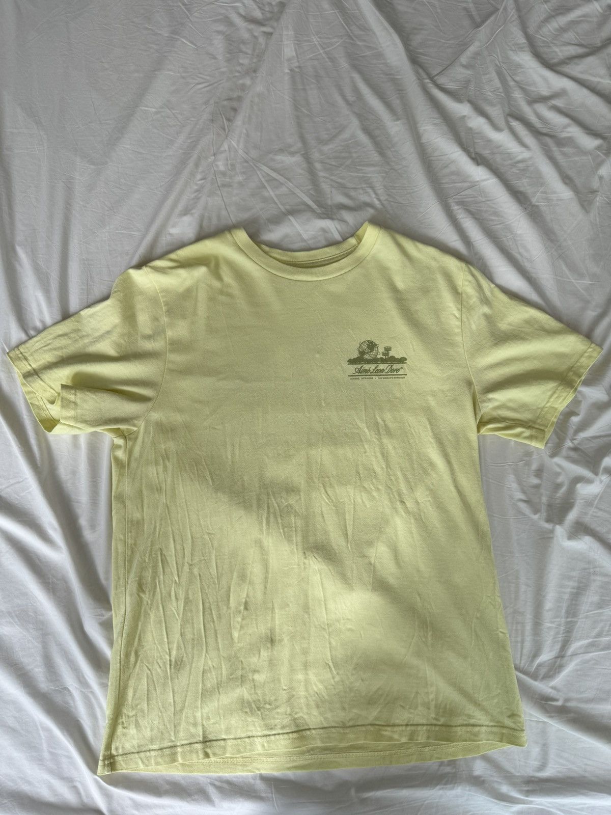 Aime Leon Dore Aimé Leon Dore Unisphere Tee - Yellow-Pear (Future Grail) Size US L / EU 52-54 / 3 - 3 Thumbnail